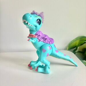 Cave Club Mattel Rockelle T-Rex Tyrannosaurus Dinosaur Plastic Toy 12"